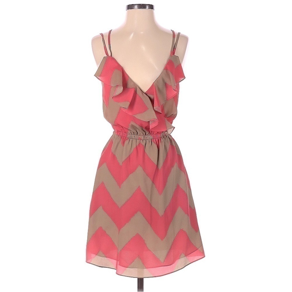 BCBGeneration ZigZag Print Dress | SIZE XXS